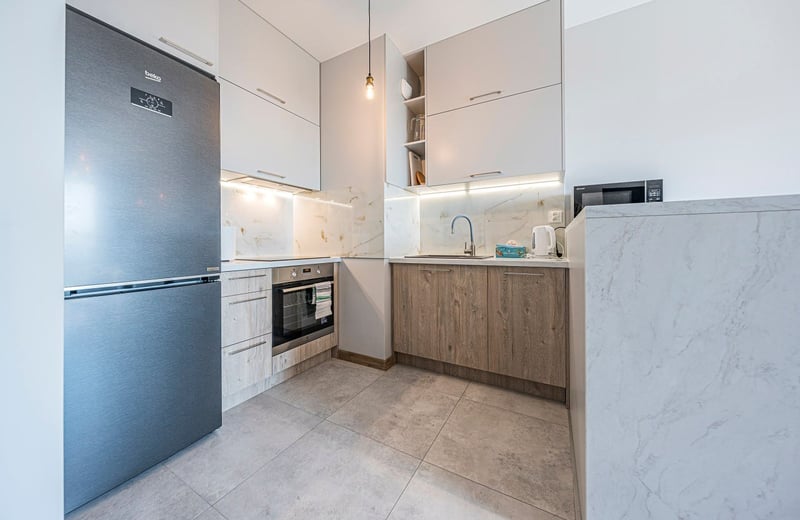 Miete einer gemütlichen 2-Zimmer-Wohnung, 40 m², Letnica, Danzig, Polen